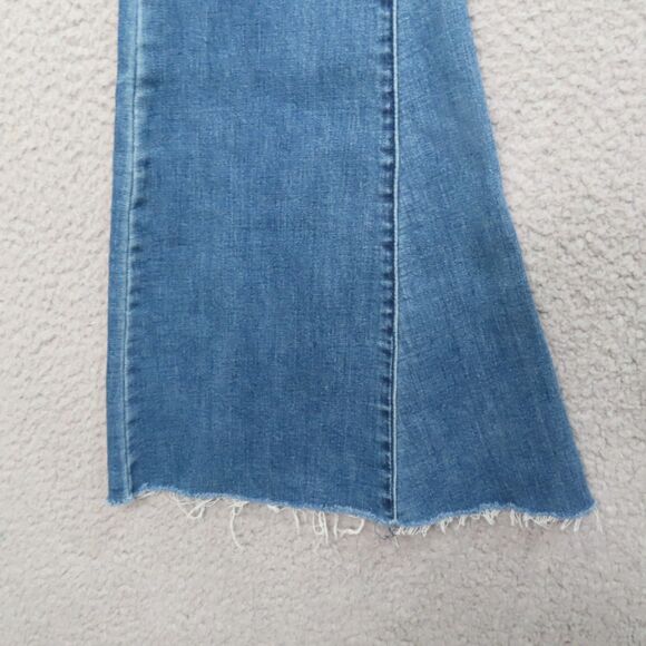 Show Me Your MuMu Berkeley Bells Jeans 28 Super Flare Bell Bottoms Distressed - Picture 4 of 13